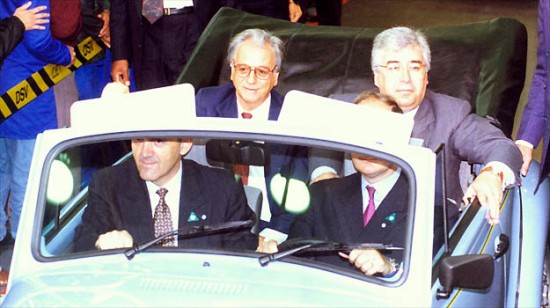 Itamar Franco visita a Volkswagen